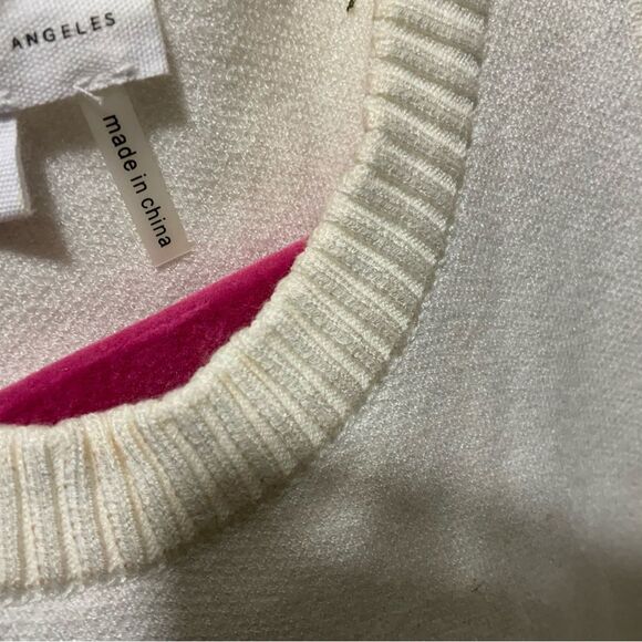 Grey Lab Los Angeles WHITE Tank Top size SMALL - Picture 4 of 8